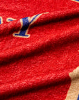 RRL Beach Towel Shield Graphic Red