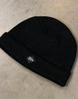 The Corona Utility CA019 Wool Watch Cap Black