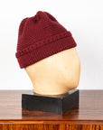 The Real McCoy's Fishermans knit cap Maroon