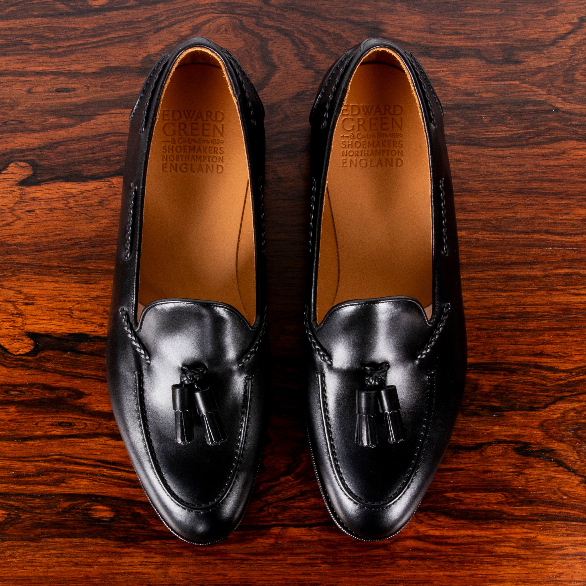【はりへい】EDWARD GREEN Belgravia 6 Edward Green Belgravia in Black on R1 sole – Frans Boone Store