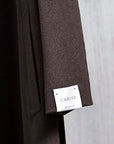Caruso Rigoletto Belted Capolavoro Overcoat Marrone