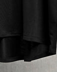 Olde H & Daughter Silk Tight Tension Plain Stitch S/S Black