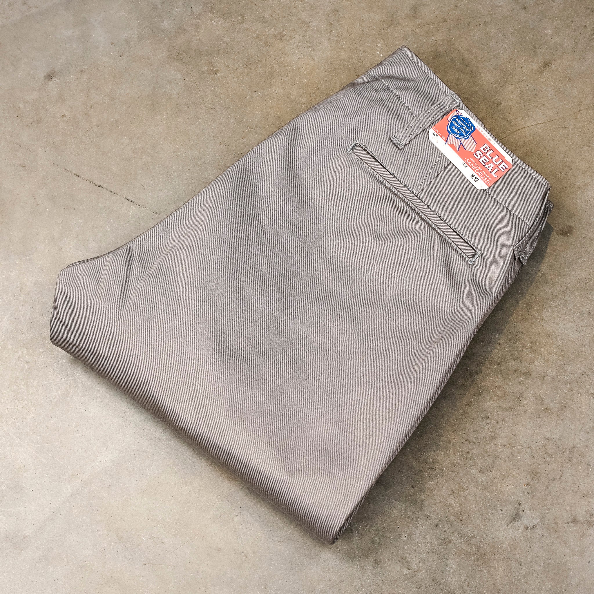 The Real McCoy's Blue Seal Chino Gray – Frans Boone Store