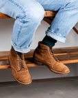 Alden x Frans Boone 405 Boot in Snuff Suede