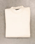 The Elder Statesman Alpaca Lightweight Call her crew White