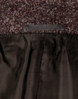 Caruso Corsaro Wool Bouclé DB Coat Burgundy