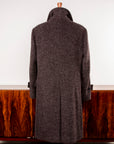 Caruso Corsaro Wool Bouclé DB Coat Burgundy