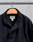 RRL Bower Deck Jacket Cotton Jungle Cloth Dark Navy