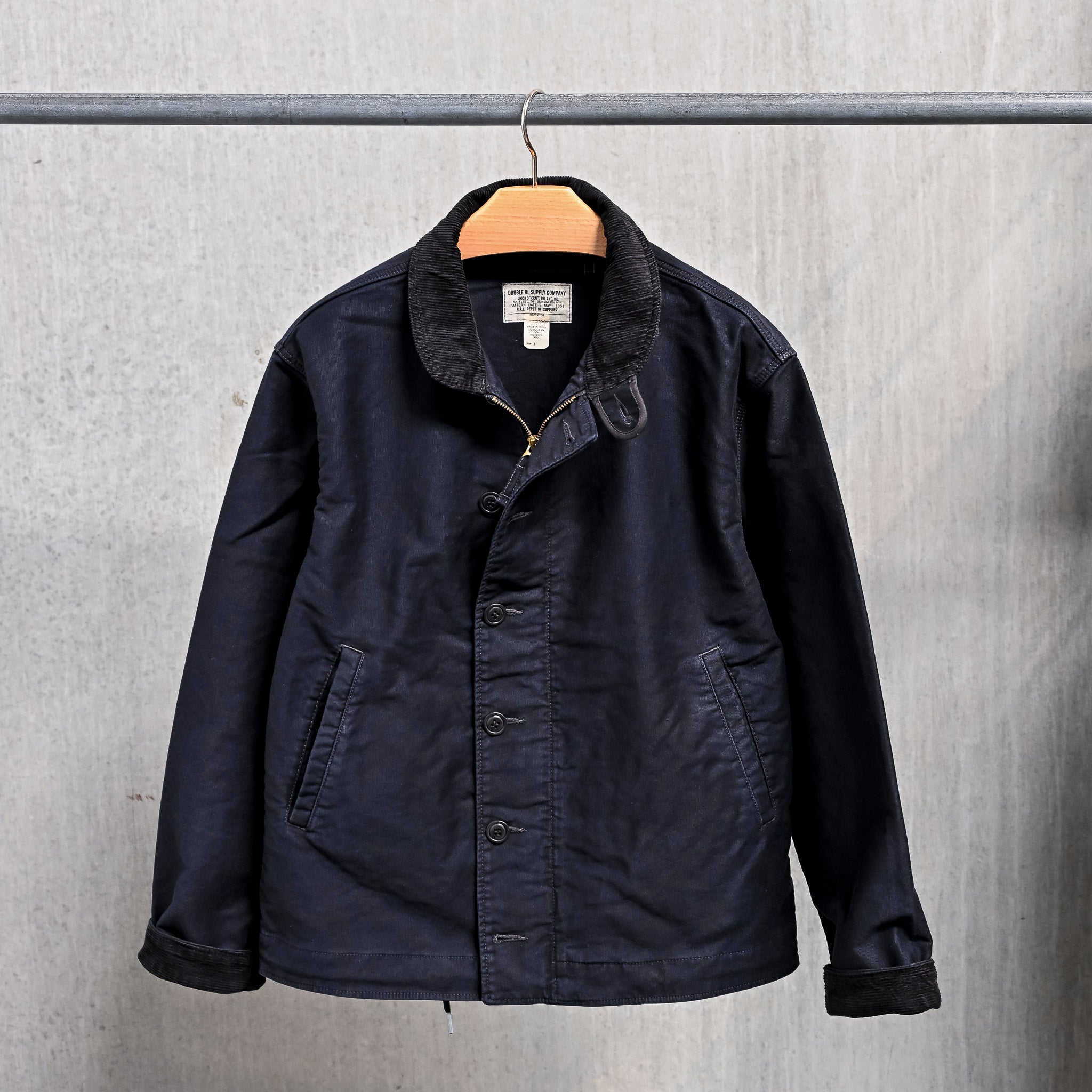 RRL BOWER DECK JACKETデッキジャケットネイビー M 未使用 RRL Bower Deck Jacket Cotton Jungle Cloth Dark Navy – Frans Boone