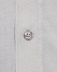 Drumohr Superlight Frosted Cotone Camicia Bowling Grigio