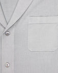 Drumohr Superlight Frosted Cotone Camicia Bowling Grigio