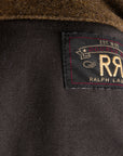 RRL Brown Bear Long Sleeve Sport Shirt Olive