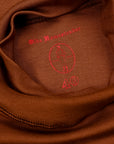 Olde Homesteader Interlock Mil Mock Neck French Brown