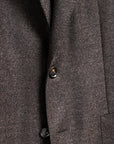 Caruso Butterfly Jacket Pure Cashmere Marrone
