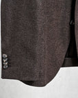 Caruso Butterfly Jacket Pure Cashmere Marrone