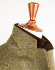 Caruso Butterfly Jacket Italian Tweed Oliva