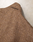 Caruso Butterfly Jacket Italian Tweed Beige Scuro