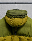Stone Island Garment Dyed Crinkle Reps NY Hooded Down Jacket Cactus