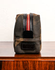 Croots Waxed Canvas Wash Bag Camo
