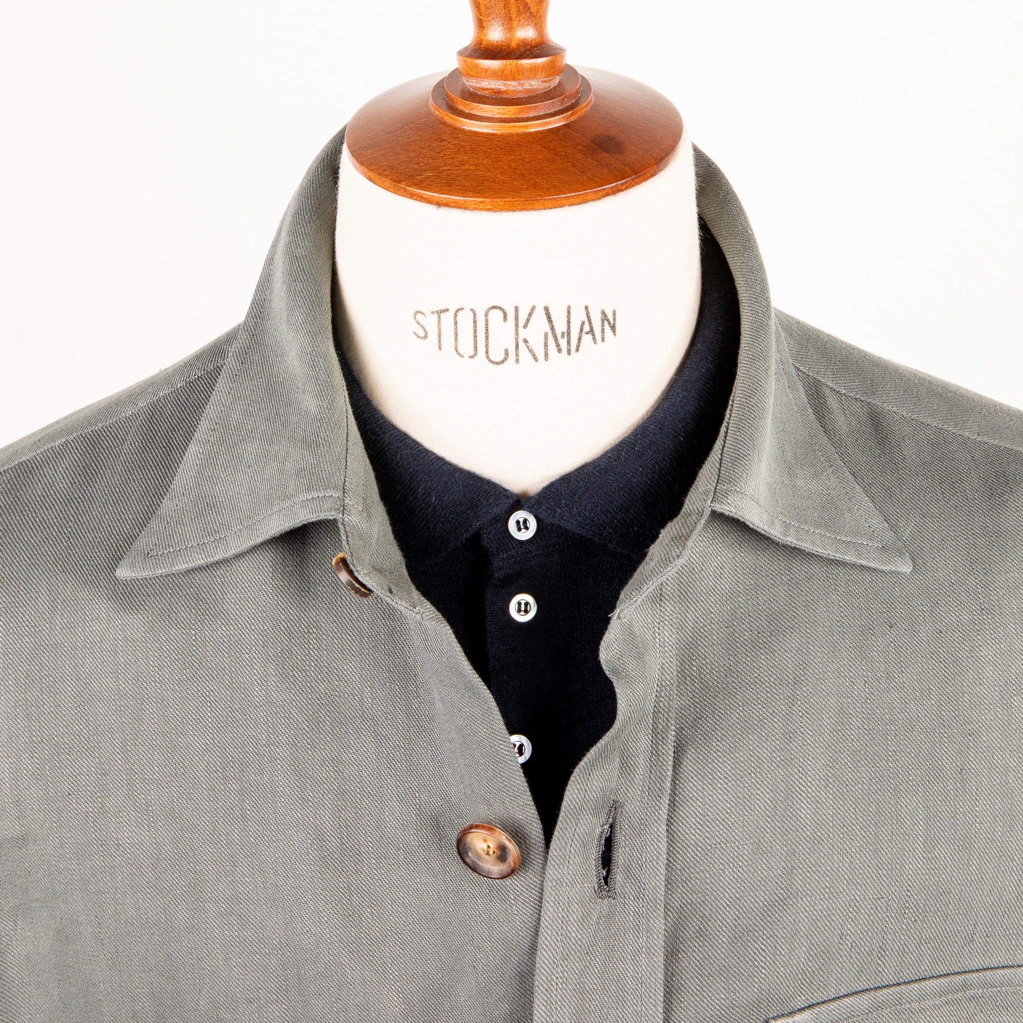 De Petrillo Shirt Jacket Hemp Canapa Grey – Frans Boone Store