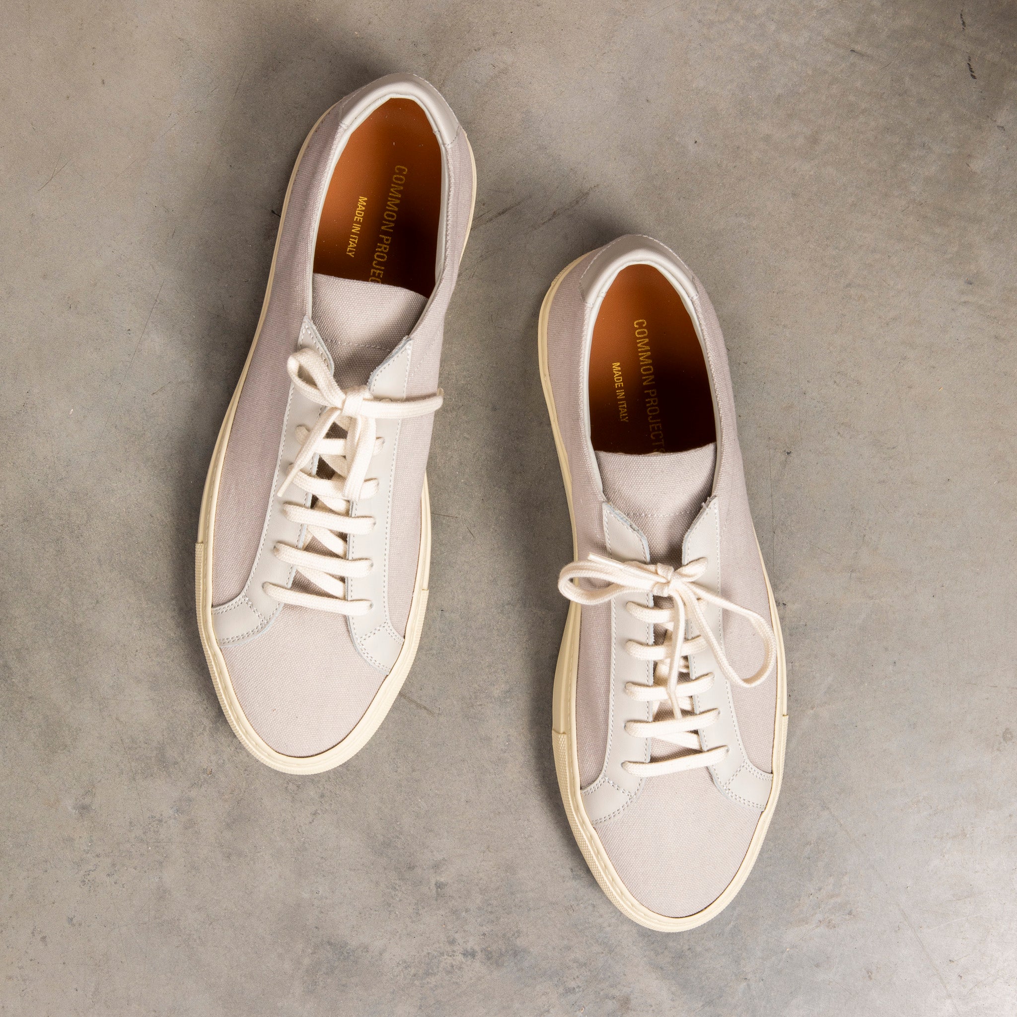 Common Projects Achilles in Canvas Light Grey – Frans Boone Store