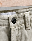 Stone Island Loose Fit Canvas Trousers Sand