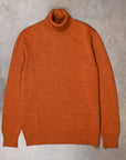 Drumohr Cashmere Dolcevita Turtleneck Caramello Melange