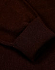 Drumohr Cashmere Cardigan con Bottoni Castano