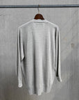 Olde H & Daughter Linen Silk Plain Stitch Cardigan Salt