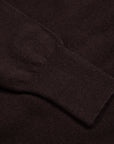 Drumohr Cashmere Cardigan con Bottoni Marrone
