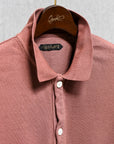 Orgueil OR-9110A Pique Knit Cardigan Pink