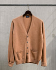 Drumohr Cashmere Cardigan con Bottoni Sabbia