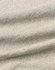 Olde H & Daughter Linen Silk Plain Stitch V-Neck Salt