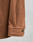 Caruso Overshirt Nuage 180's Wool Beige Scuro