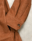 Caruso Overshirt Nuage 180's Wool Beige Scuro