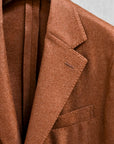 Caruso Butterfly Jacket Pure Cashmere Beige Scuro