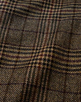 Caruso Rigoletto DB Overcoat Italian Tweed Verde Scuro