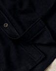 Caruso Overshirt Nuage 180's Wool Blu Notte