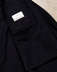 Caruso Overshirt Nuage 180's Wool Blu Notte