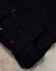 Caruso Overshirt Nuage 180's Wool Blu Notte
