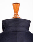Caruso Fedora Jacket Wool Cashmere Twill Blu Notte