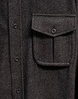 Caruso Overshirt Nuage 180's Wool Marrone