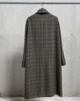 Caruso Rigoletto DB Overcoat Italian Tweed Verde Scuro