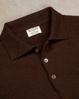 William Lockie x Frans Boone Cashmere Polo Caffè