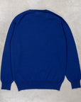 William Lockie x Frans Boone Odyssey Cash/Cotton Sweater Admiral