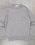 William Lockie x Frans Boone Odyssey Cash/Cotton Sweater Brume