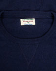 William Lockie x Frans Boone Odyssey Cash/Cotton Sweater Nero Navy