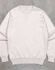 William Lockie x Frans Boone Odyssey Cash/Cotton Sweater Platinum