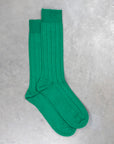 Frans Boone Socks Puro Cashmere Pesante Verde