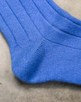 Frans Boone Socks Puro Cashmere Pesante Oceano